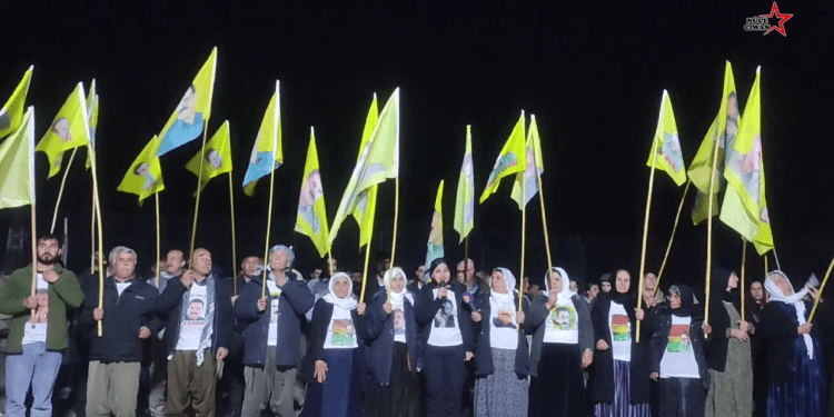 Ciwawên Mexmûrê nobeda ji bo azadiya fizikî ya Rêber APO dewr girtin