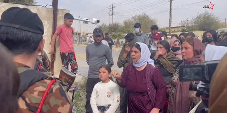 Li Şengalê gel û ciwan li dijî artêşê bertek nîşan da