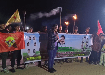 Ciwanên Şoreşger Komkujiya Kobanê şermezar kir