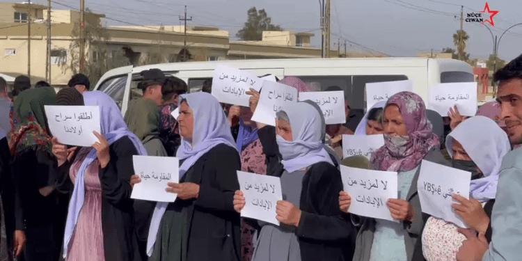 Li Şengalê di pêşengtiya ciwanan de çalakiyên li dijî pêkanînên Iraqê didomin