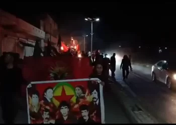 Newroz li Kobanê bi meşaleyan hat pîrozkirin