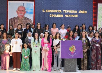 Tevgera Jinên Ciwan a Mexmûrê 5’emîn kongreya xwe lidar xist