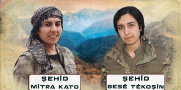 HPG nasnameya 2 gerîlayên ku bi kîmyasalê şehîd ketin eşkere kir