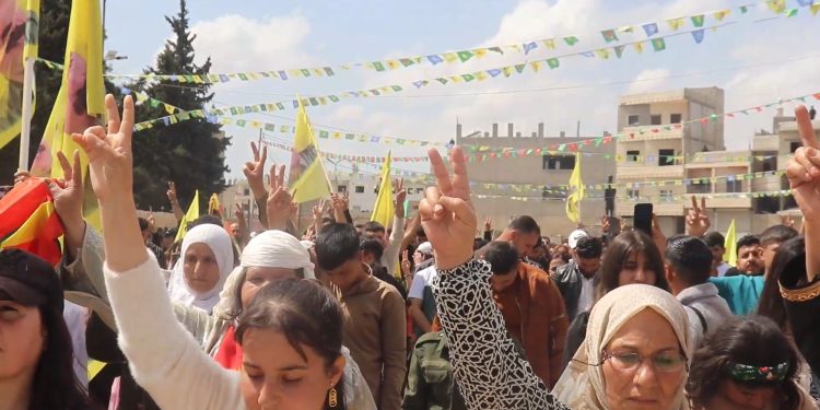 4’ê Nîsanê li Kobanê bi şahiyekî girseyî hat pîroz kirin