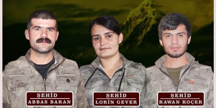 Nasnameya şehîdên Zapê hate eşkerekirin