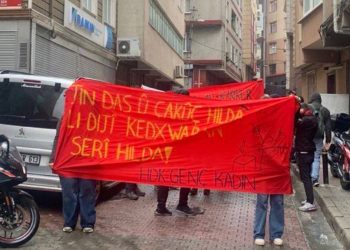Ciwanan qedexe nas nekirin, kolanên Mecîdiyekoyê veguherî qada protestoyê