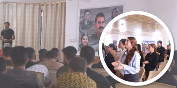 Ciwanên Êzidî ên Şengalê civînek derbarê peyamên Rêber APO lidarxistin