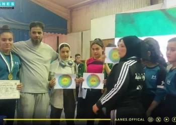 Lîstikvanên jin ên Reqayê astên yekemîn di hêzên bedenî de wergirtin