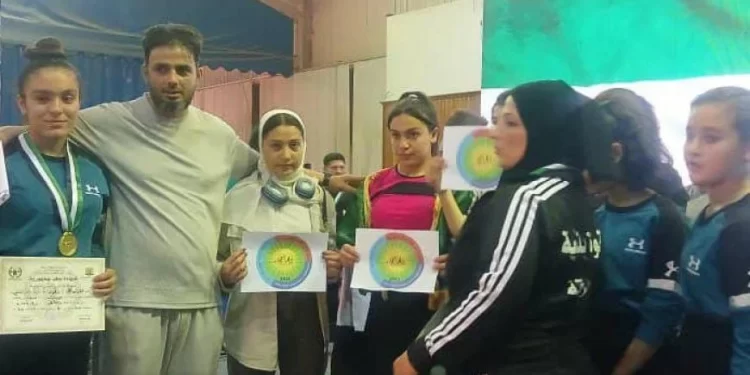 Lîstikvanên jin ên Reqayê astên yekemîn di hêzên bedenî de wergirtin