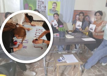 Jinên ciwan ên ji Dirbêsiyê kampa “Bi Eşq û Silavên Rojê re Xwebûn” organîzekirin