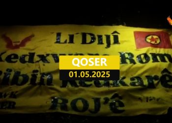 Yekîneyên YCWK Qoserê 1’ê Gulanê pîroz kirin