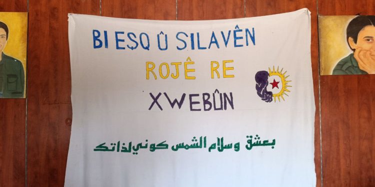 Li Halebê Kampa “Bi Eşq û Silavên Rojê re Xwebûn”