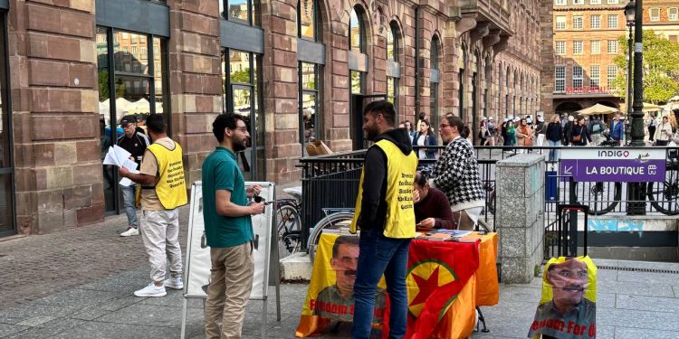 Li Strasbourgê Ciwan ji bo Rêber APO daketin qadan