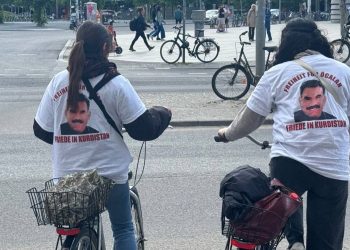 Li Berlînê ji bo Rêber APO Tûra Bisiklêtan hat organîzekirin