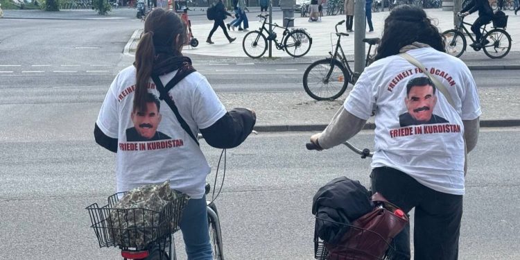 Li Berlînê ji bo Rêber APO Tûra Bisiklêtan hat organîzekirin