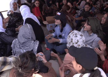 Çalakiya xelkê Mexmûrê di roja sêyan de berdewame