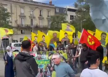 Li Bordeauxê mîtîngek ji bo Rêber APO hate lidarxistin
