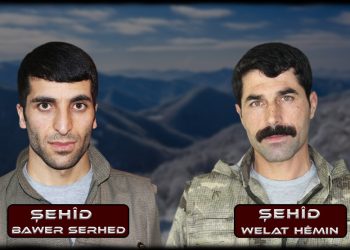 HPG, nasnameya 2 şehîdan eşkerekir