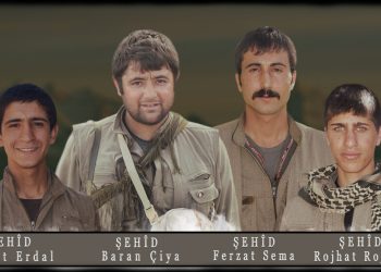 HPG-NRÇ’ê 4 şehîd bi rêzdarî bi bîr anî
