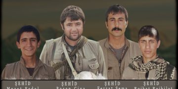 HPG-NRÇ’ê 4 şehîd bi rêzdarî bi bîr anî
