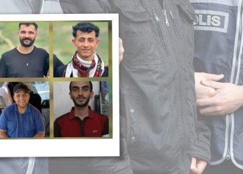 Li Amedê 4 ciwan hatin binçavkirin