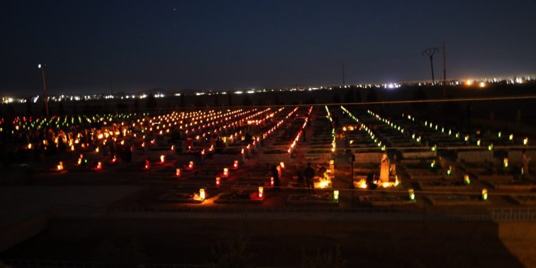 Li Rojava serdana goristana şehîdan ji bo Cejna Qurbanê