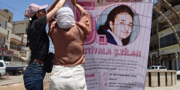Li Heseke Jinên Ciwan amadekariya Festîvala Şehîd Zîlan dikin