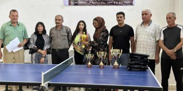 Turnoveya Pîng Pong a Qamişlo bi dawî bû