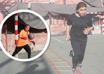 Jinên ciwan ên Reqayê çalakiyek werzîşî birêxistin kirin