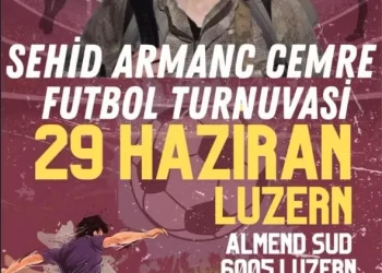 Turnuvaya Futbolê ya Şehîd Armanc Cemre di 29ê Hezîranê de Dest Pê Dike