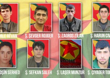 HPG-NRÇ’ê nasnameya 8 gerîlayan eşkere kir