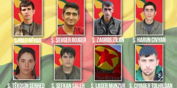 HPG-NRÇ’ê nasnameya 8 gerîlayan eşkere kir