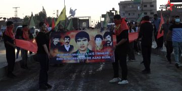 Ciwanên Heseke meşiyan: “Bi rihê ciwantiya 14’ê Tîrmehê emê bi Rêber Apo re azad bijîn”