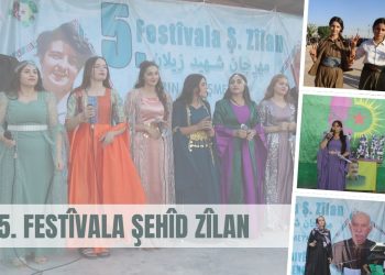 5’emîn Festîvala Şehîd Zîlan a Jinên Ciwan hat lidarxistin