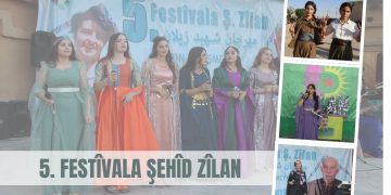 5’emîn Festîvala Şehîd Zîlan a Jinên Ciwan hat lidarxistin