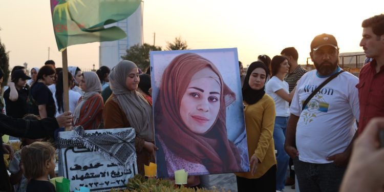 Şehîd Waed Xelûf li ser gora xwe hat bibîranîn