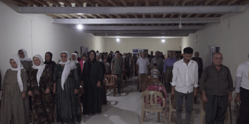 Li Mexmûrê Şehîd Sara Hogir û Şehîd Bîşeng Birûsk hatin bîranîn