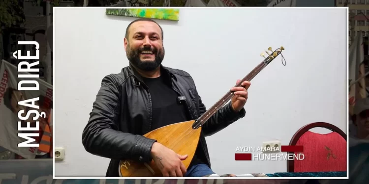 Hunermendê TEV-ÇANDê Aydin Amara Banga Meşa Dirêj Kir