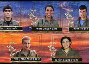 HPG-NRÇ’ê 5 şehîd bi hurmetî bibîr anî