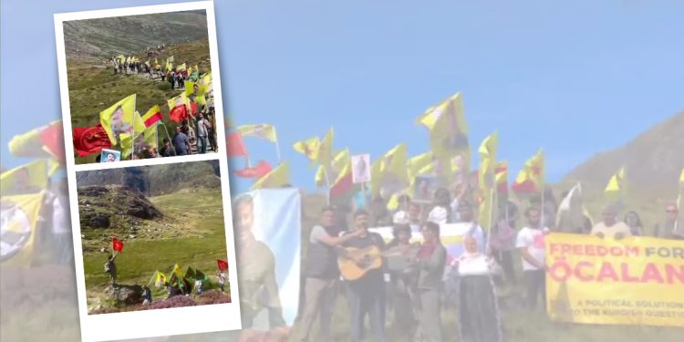 Tevgera Ciwanên Şoreşger li Çiyayê Snowdonia 15’ê Tebaxê pîrozkirin
