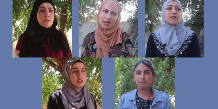 Jinên Ereb ên Ciwan li Tebqayê beşdarî Kampanyaya “Em Dixwazin Bi Rêber Apo re Hevdîtinê Bikin” bûn