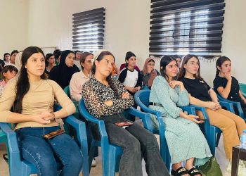 Civîna Yekîtiya Jinên Ciwan a bajarê Kobanî hat lidarxistin