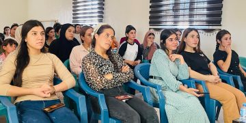 Civîna Yekîtiya Jinên Ciwan a bajarê Kobanî hat lidarxistin