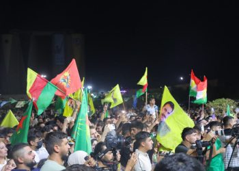 Ciwanan di şahiyê ji bo azadiya Rêber Apo de