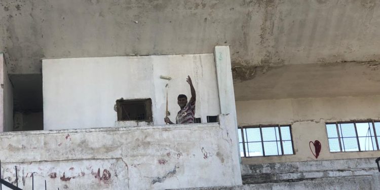 Ciwanên Şoreşger dest bi çêkirina Lîstokgeha Bendava Şehîdan kirin