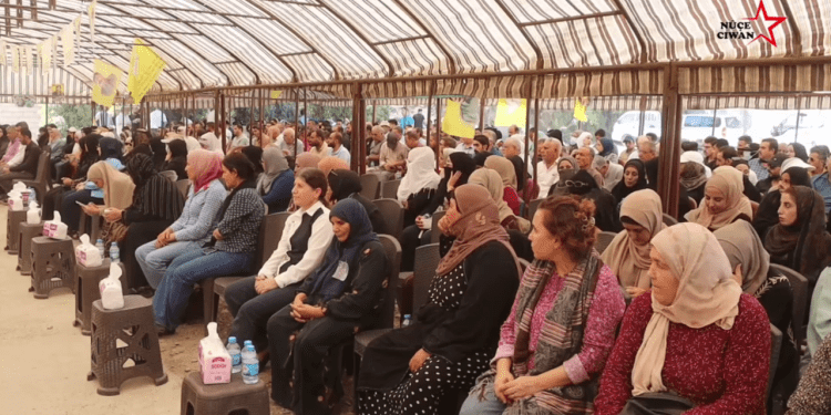 Bi hezaran kes li Bakur û Rojhilatê Sûriyeyê ji bo Fermandar Nûreddîn Sofî ber bi konên sersaxiyê ve çûn