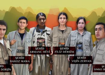 HPG’ê 6 şehîd bi rêzdarî bi bîr anî