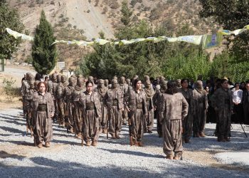 Dîmenê merasîma gerîla ya ji bo şehîd Çiya û Bêrîtan hate parvekirin