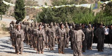 Dîmenê merasîma gerîla ya ji bo şehîd Çiya û Bêrîtan hate parvekirin