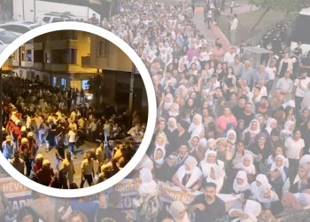 Bi sedan kesên ku li Mersînê ji bo “mafê hêviyê” daketin kolanan ji aliyê polîsan ve hatin astengkirin